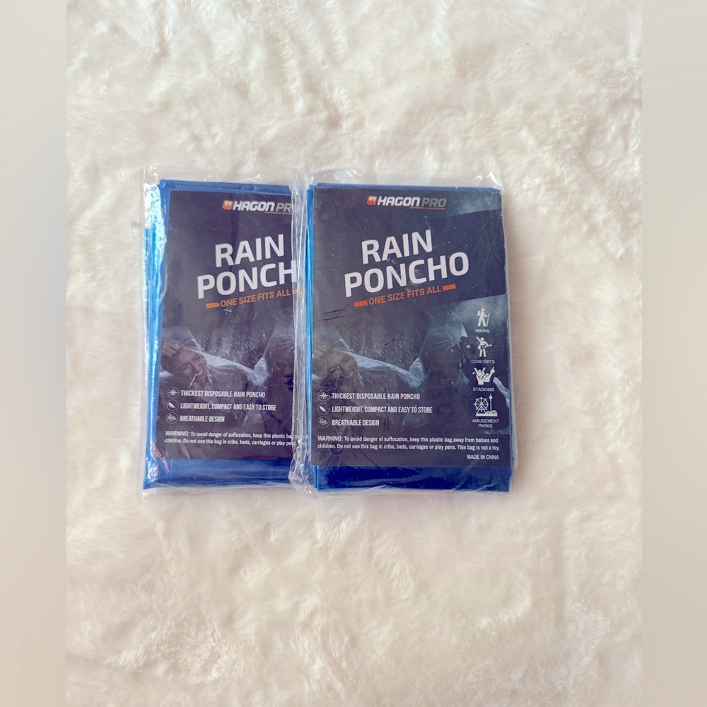 Hagon pro Rain Poncho 2 pack